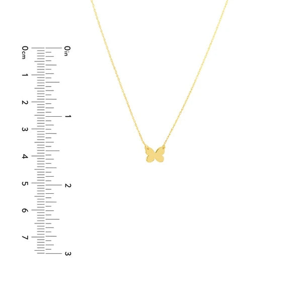 So You Mini Butterfly Adjustable Necklace
