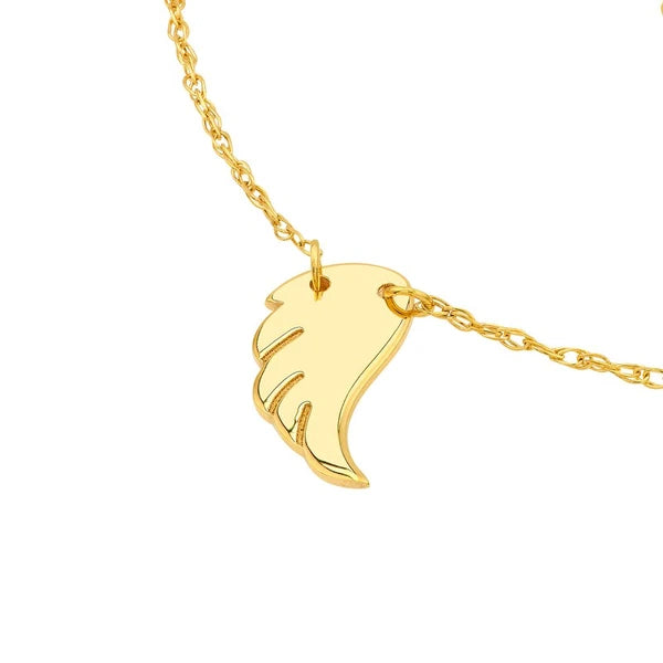 So You Mini Angel Wing Adjustable Necklace