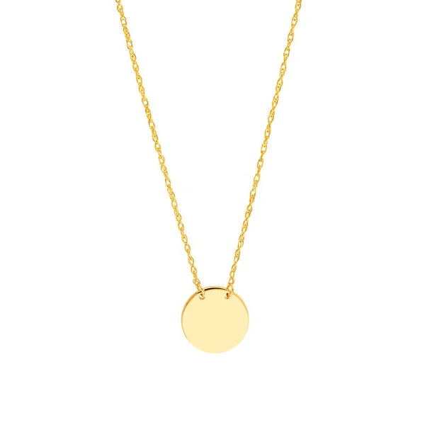 So You Mini Disc Adjustable Necklace