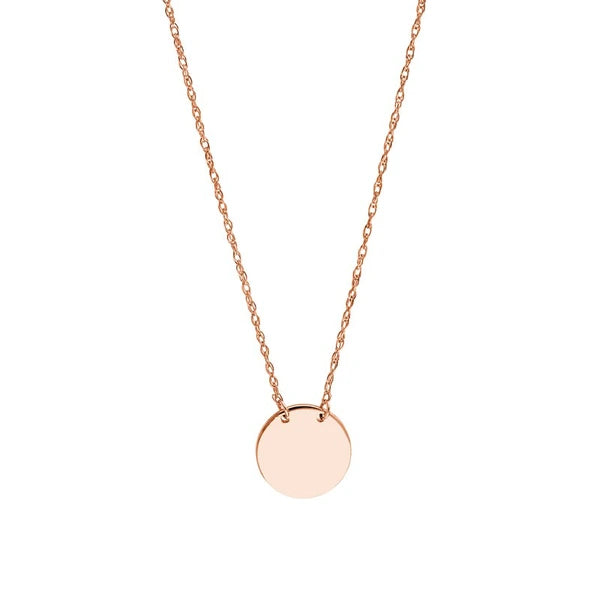 So You Mini Disc Adjustable Necklace