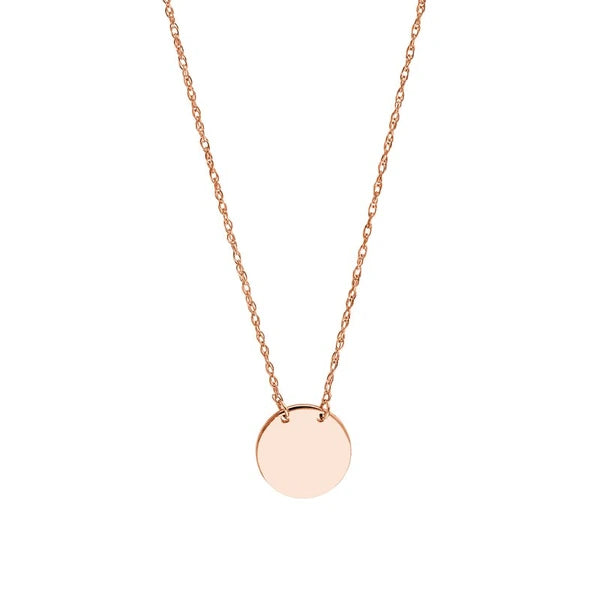 So You Mini Disc Adjustable Necklace