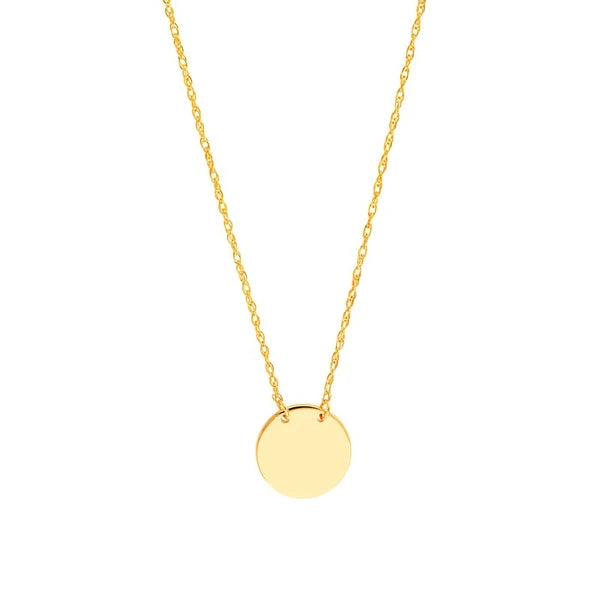 So You Mini Disc Adjustable Necklace