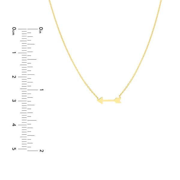Mini Arrow Adjustable Necklace