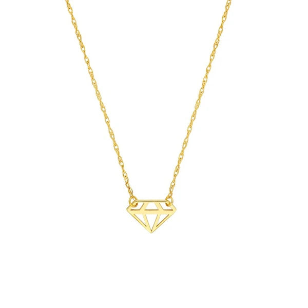 SoYou Mini Diamond-Shaped Adjustable Necklace