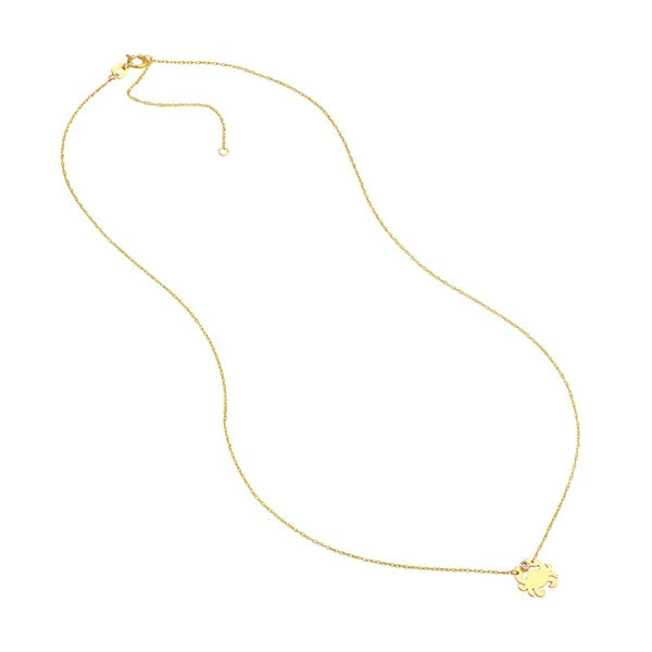 So You Diamond Mini Crab Adjustable Necklace