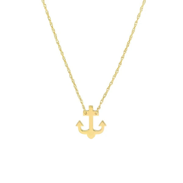 So You Mini Anchor Adjustable Necklace
