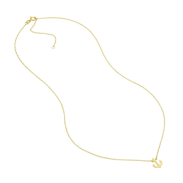 So You Mini Anchor Adjustable Necklace