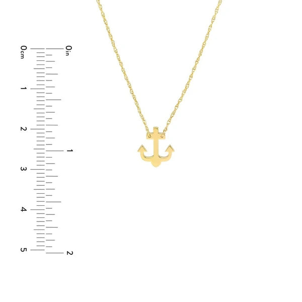 So You Mini Anchor Adjustable Necklace