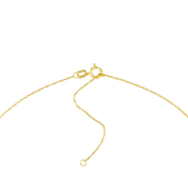 So You Mini Crescent Moon Adj Necklace