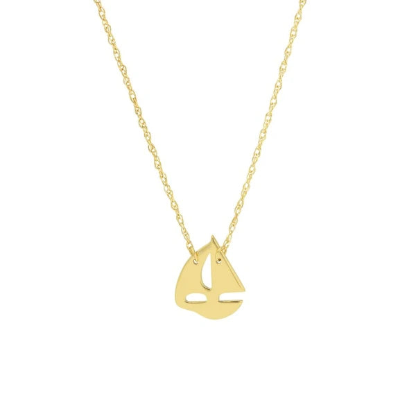 So You Mini Sailboat Adjustable Necklace