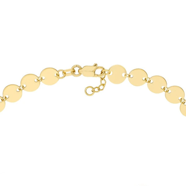 Linked Mini Disc Bracelet