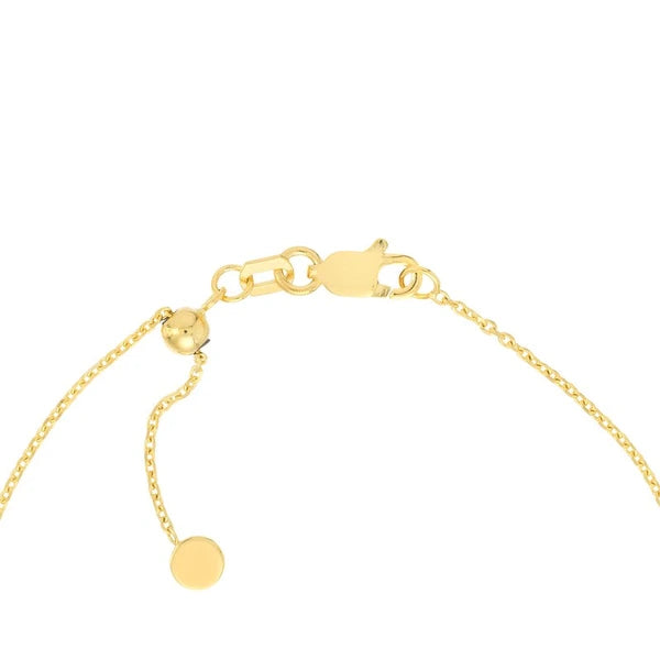 Five Center Disc Station Chain Bracelet
