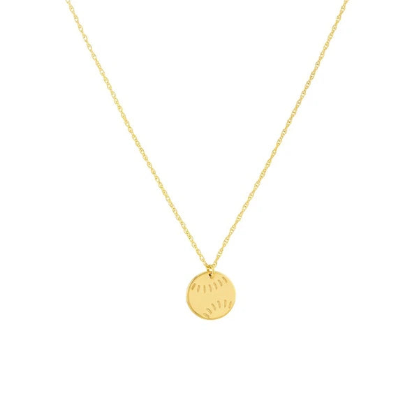 So You Mini Baseball Adjustable Necklace