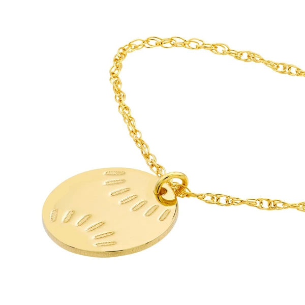 So You Mini Baseball Adjustable Necklace