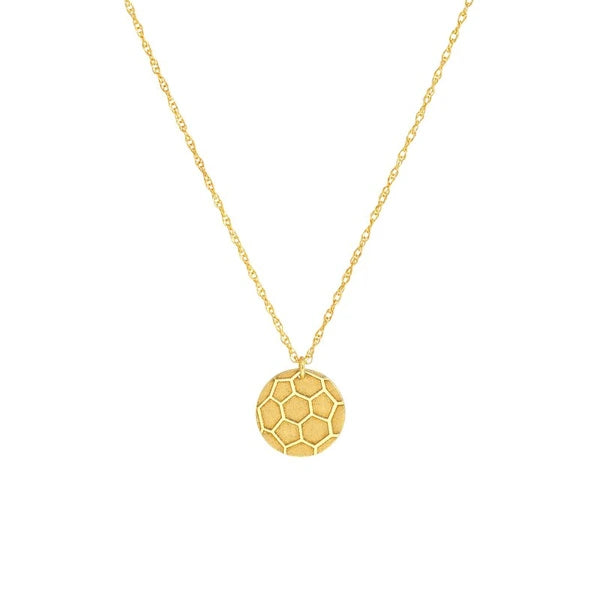 So You Mini Soccer Ball Adj Necklace
