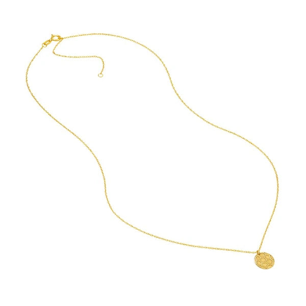 So You Mini Soccer Ball Adj Necklace
