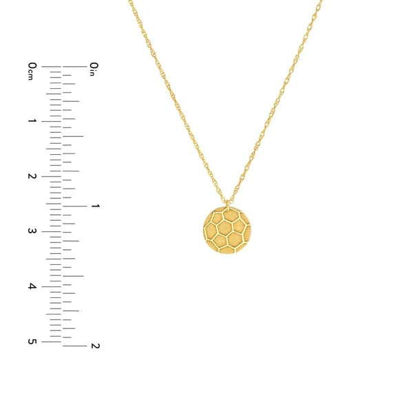 So You Mini Soccer Ball Adj Necklace