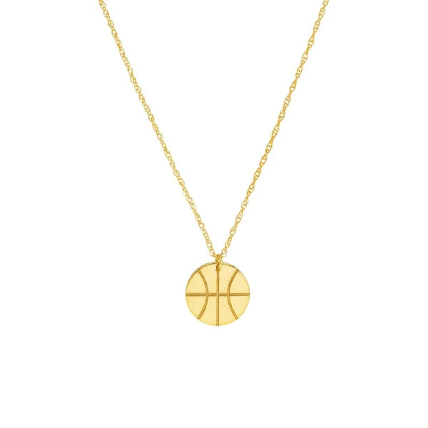 So You Mini Basketball Adjustable Necklace