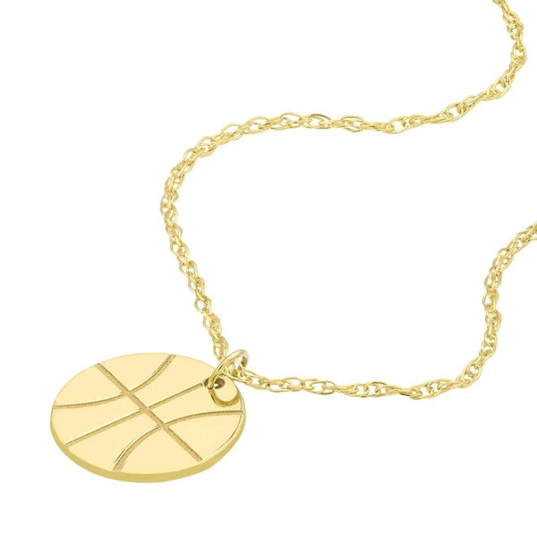 So You Mini Basketball Adjustable Necklace