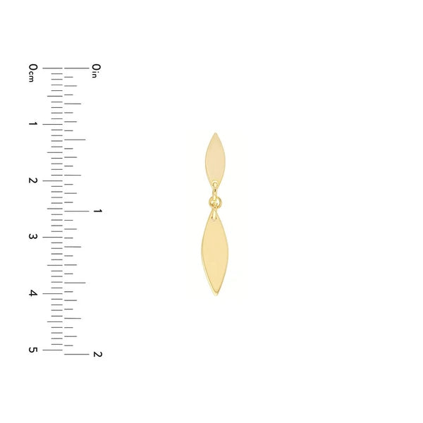 Marquise Duo Drop Earrings