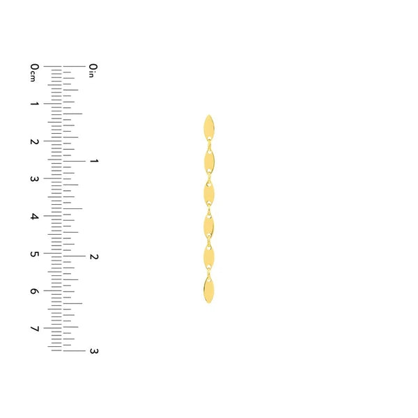 Mini Marquise Dangle Earrings