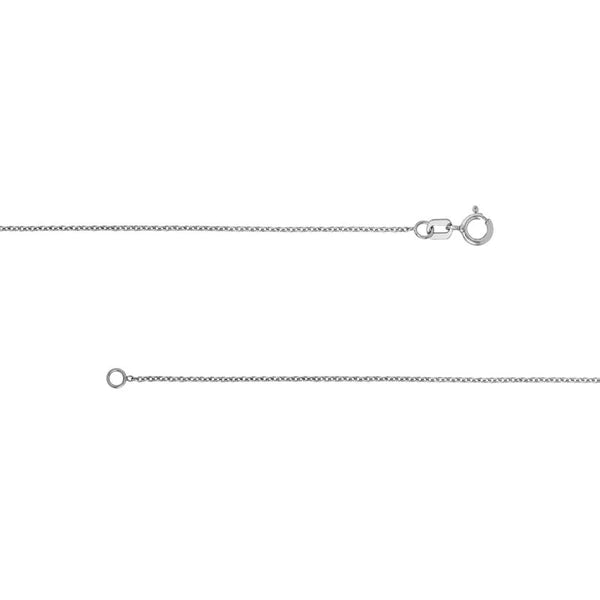 Plated Sterling Silver Blessed Mini Bar Necklace