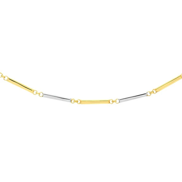 Two-Tone AlterN/Ating Bars Adjustable Choker