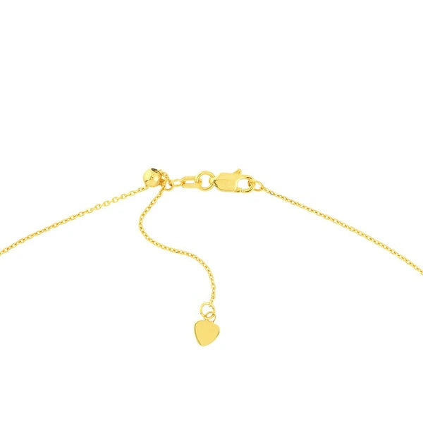 Diamond Bezel Drop Adjustable Choker