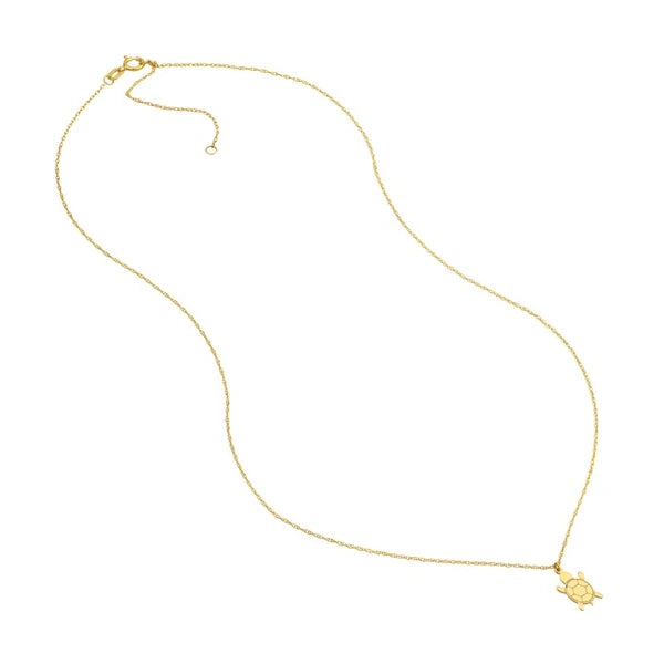 So You Mini Turtle Adjustable Necklace