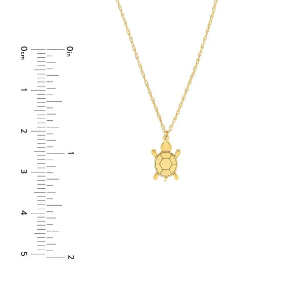 So You Mini Turtle Adjustable Necklace
