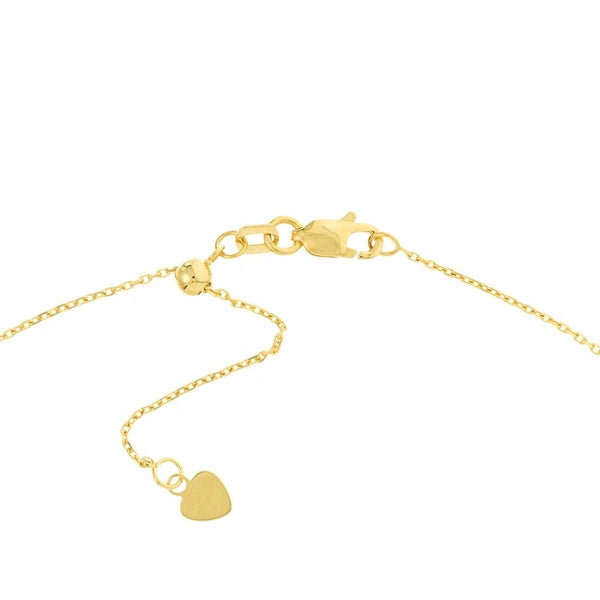 Double Stranded Hammered Bar Dangle Necklace