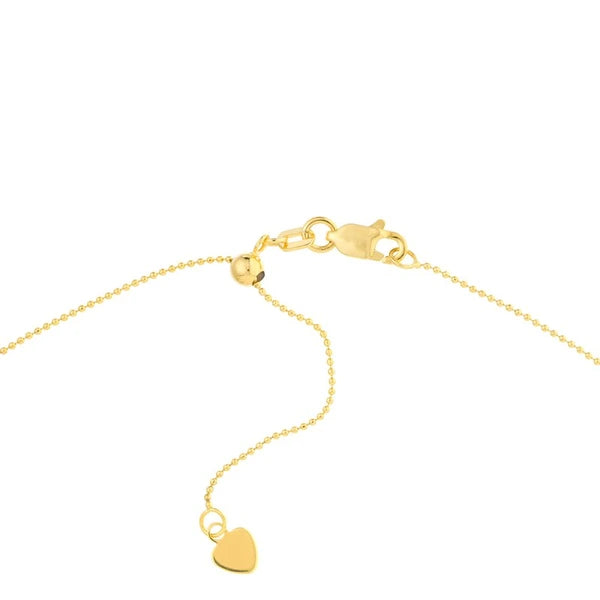 Two-Stranded Connecting Bead Dangle Necklace