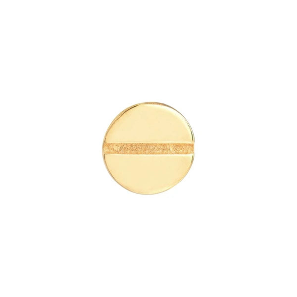 Screw Stud Earrings on Post Back