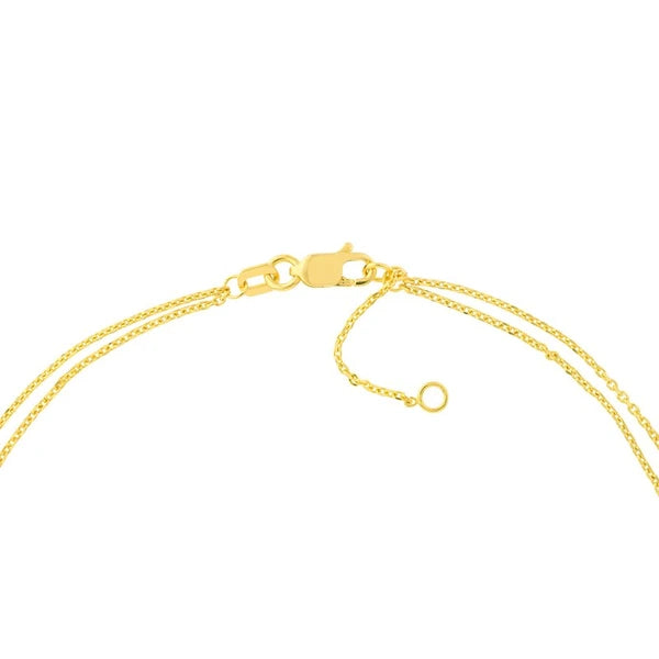 4pt Diamond Drape Anklet