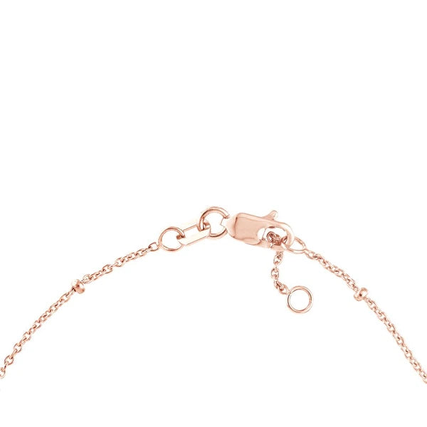 Diamond Bezels and Beads Bracelet