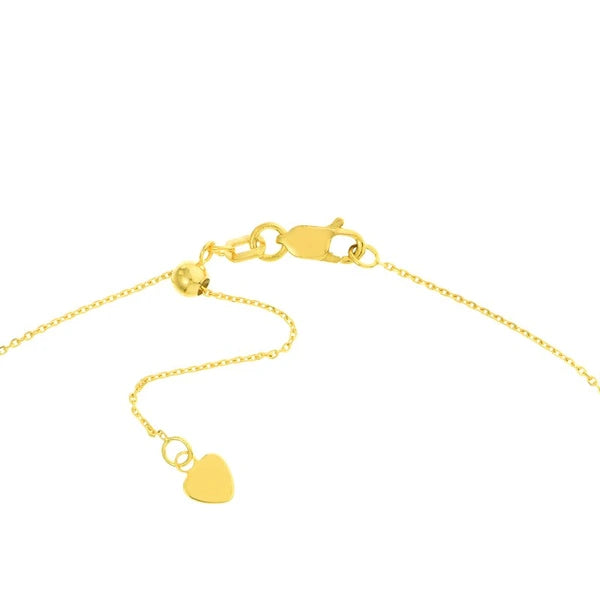 Two-Stranded Valentino Chain Dangle Necklace