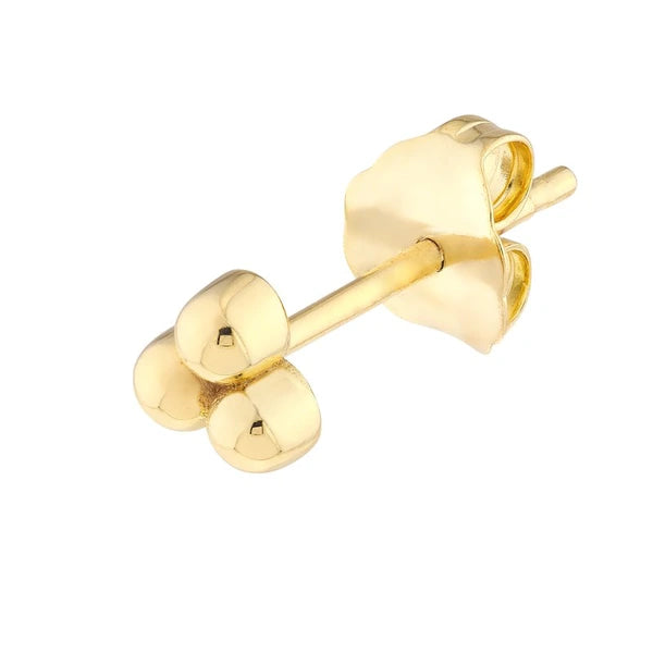 Bead Trinity Stud Earrings