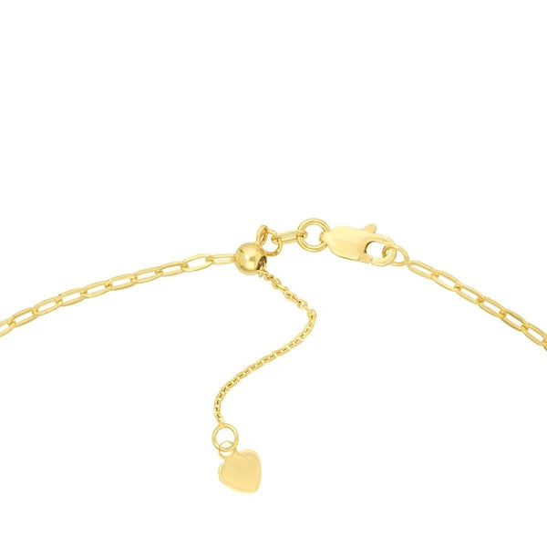 Multi-Disc Drops Adjustable Necklace