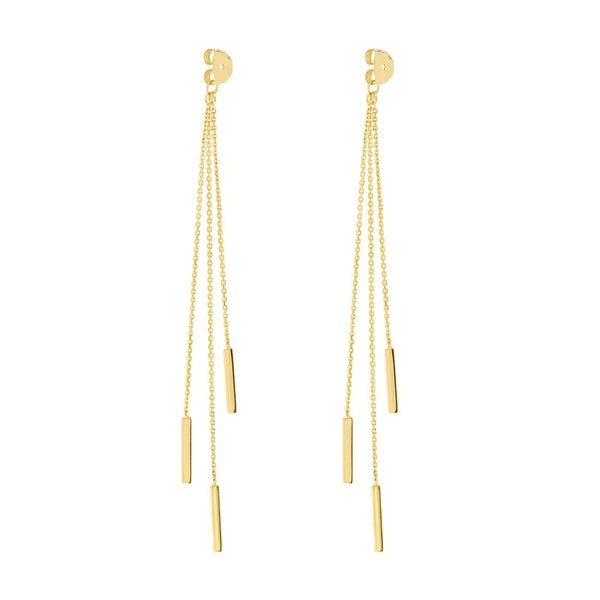 Cable Chain and Bar Earring Extensions