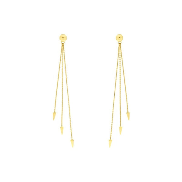 Cable Chain and Spear Earring Extensions