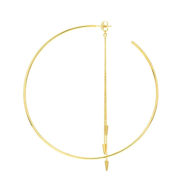 Cable Chain and Spear Earring Extensions