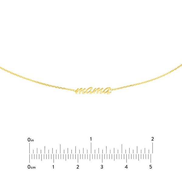 Script Mama Adjustable Choker