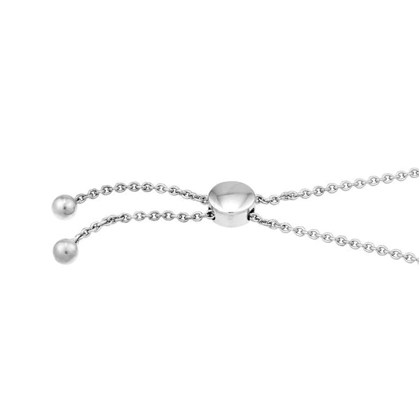 Sterling Silver Dog Bone Bolo Bracelet