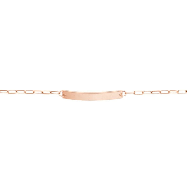 Kid's ID Bracelet on D/C Long Anchor Chain