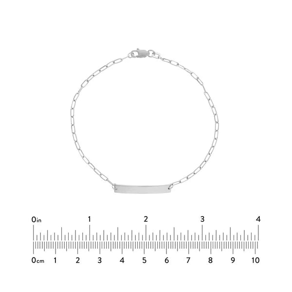 Kid's ID Bracelet on D/C Long Anchor Chain