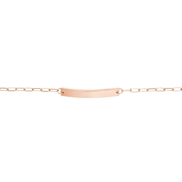 Kid's ID Bracelet on D/C Long Anchor Chain