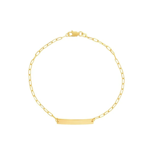 Kid's ID Bracelet on D/C Long Anchor Chain