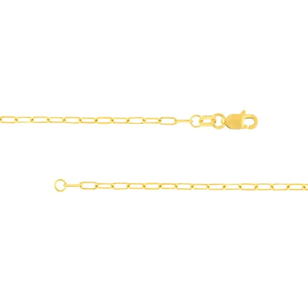 Kid's ID Bracelet on D/C Long Anchor Chain