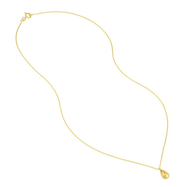 Bombe Teardrop Pendant Necklace