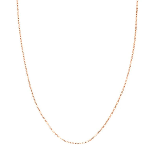 2.1mm D/C Brill Cable Chain with Slider Bead